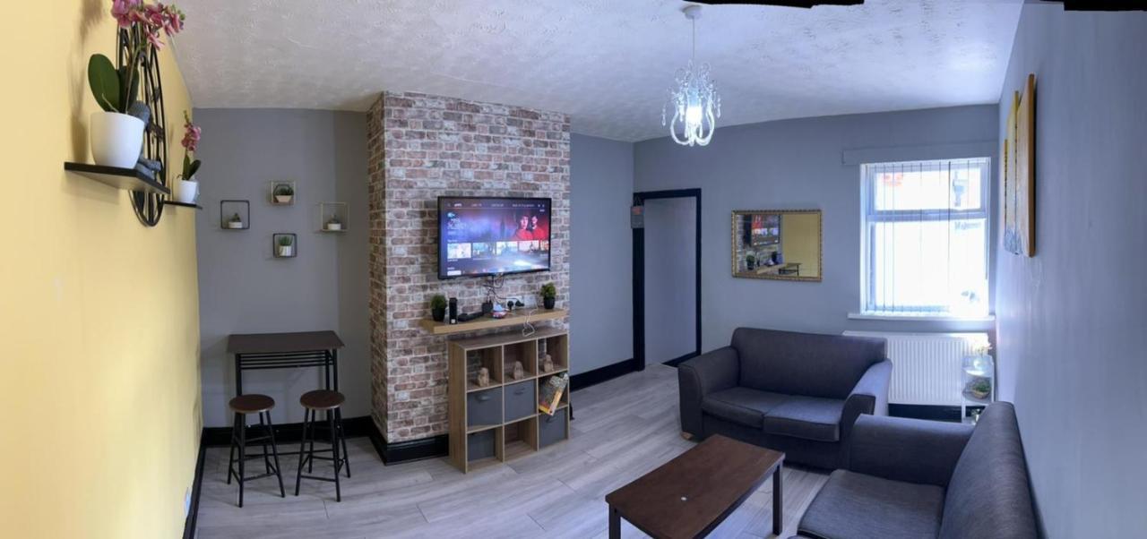 泰恩河畔纽卡斯尔Nuns Moor Fully Equipped Kitchen Free Parking Netflix公寓 外观 照片